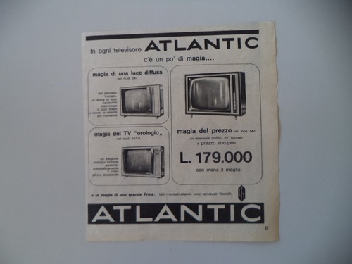 Advertising pubblicità 1963 - pubblicità,
