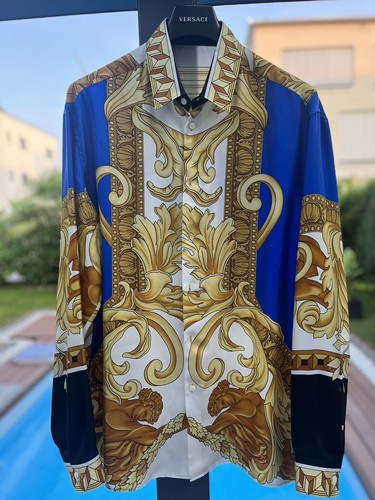 Versace camicia seta uomo - ,