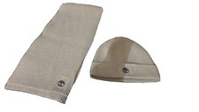 Cuffia e sciarpa TIMBERLAND grigio chiaro