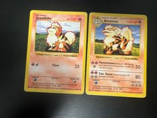 Growlithe 28/102 & Arcanine