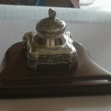 Antico calamaio  in argento