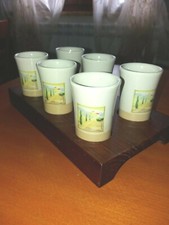 set 6 bicchieri liquore in