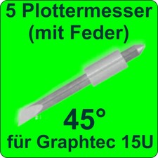 5 lame per plotter 45° offset