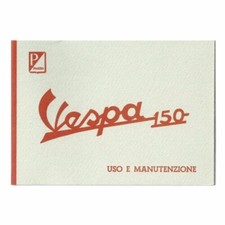Libretto di uso e manutenzione per Vespa 150 VBB1T dal 1960 al 1964 R.O. 610185M