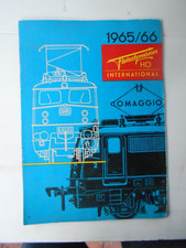 Catalogo trenini elettrici Fleishmann HO 1965-1966 No Lima