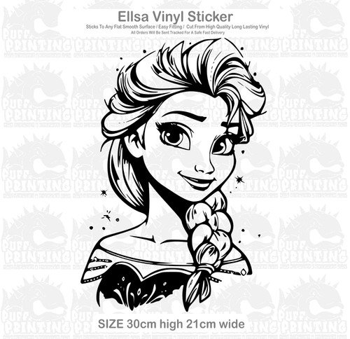 Adesivi murali ellsa disney - adesivi,
