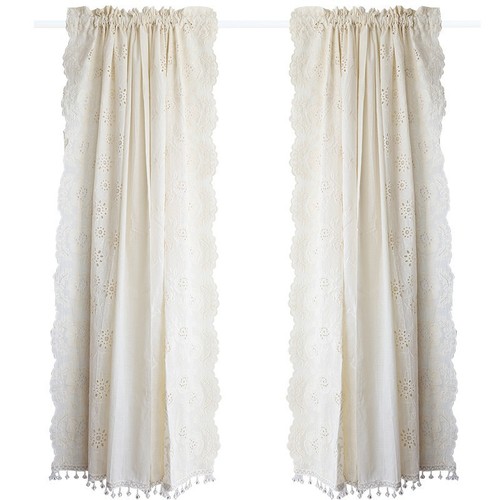 Tenda per porta pizzo boho - pizzo,