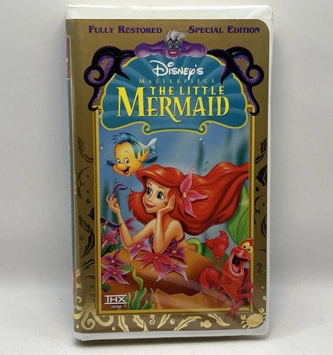 The little mermaid vhs disney - the,