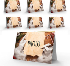 Segnaposto Natalizio Elegante