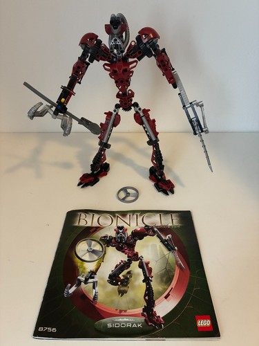 Lego bionicle sidorak 8756 - lego,
