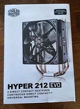 Cooler Master Hyper 212 EVO CPU Cooler nuovo con accessori vedi foto