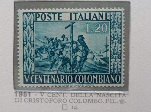 1951 repubblica cristoforo - repubblica,