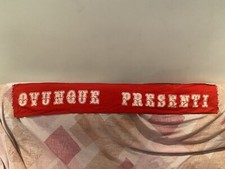 Sciarpa in panno bufanda scarf Ovunque Presenti Inferno Biancorosso Ancona