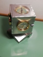 Orologio da scrivania  anni 60'/70 Stazione Meteo BUSSOLA 