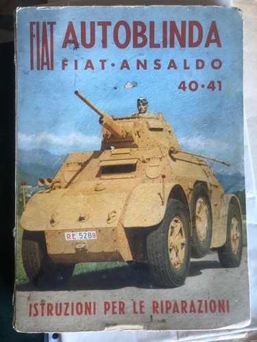 1942 wwii autoblinda fiat - autoblinda,