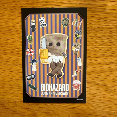 Cartolina biohazard - biohazard, 30°