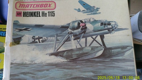 Matchbox heinkel 115 72 - matchbox,