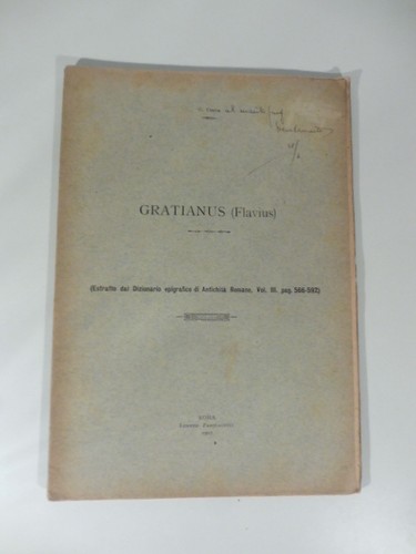 Gratianus estratto - (flavius).,