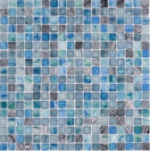 Mosaico verde blu - verde, rivestimento