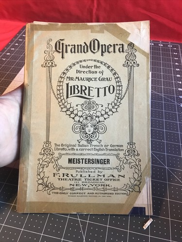 Antique grand opera - grand,