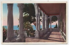 Cartolina d'epoca a colori -
