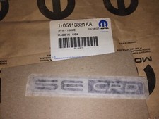5113321AA BADGE FREGIO NUOVO ORIGINALE "SE CRD" PER CHRYSLER