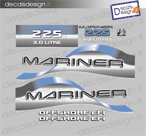 Adesivi motore marino