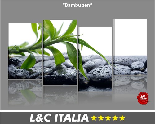 Bambu zen quadro tela - su,