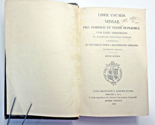 Liber usualis missae - liber,