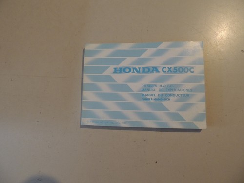 Honda cx500 custom - honda, 1982