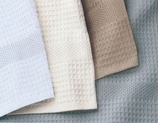 Gabel Set Asciugamani 1+1 Nido d'Ape 60x110/40X60 cm vari colori - Golf 250g.