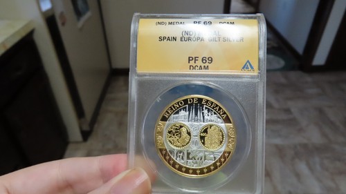 Medaglia spagnola europa - medaglia,
