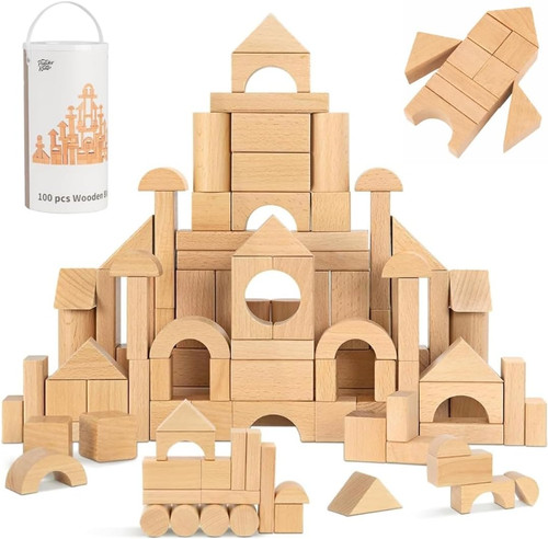 100 pezzi blocchi - pezzi,