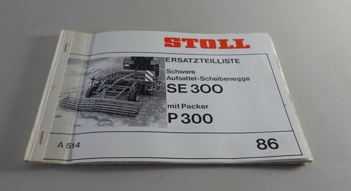 Catalogo parti stoll erpice - stoll, a