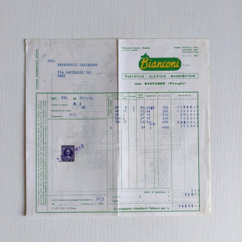 1969 bianconi spa pastificio - 1969,