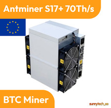 Antminer S17+ 70TH/s Bitmain