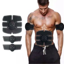 ELETTROSTIMOLATORE MUSCOLARE STIMOLARE I MUSCOLI ADDOMINALI BRACCIA KIT FITNESS