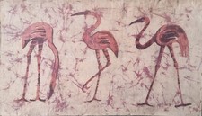 Vecchio dipinto etnico