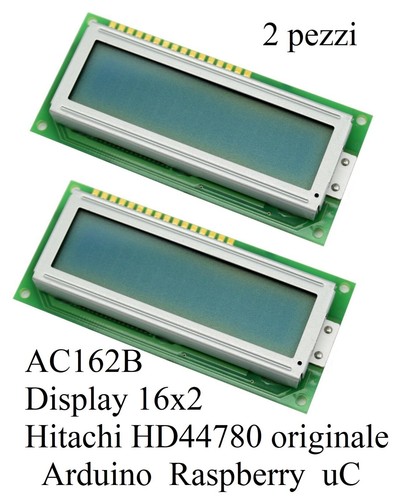 2pezzi display lcd 16x2 - lcd, ampire