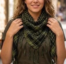 Foulard Stile Kefiah Verde