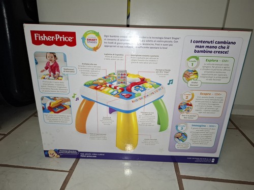 Tavolino attivita fisher price - tavolino,