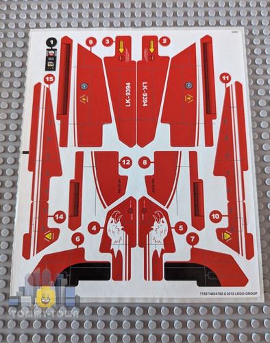 Lego technic model solo foglio - model,