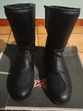 stivali moto oxtar come nuovi 42 men's motorcycle boots 9