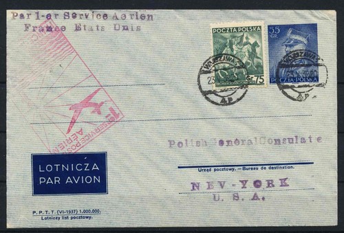 Polonia via francia - usa, 1939