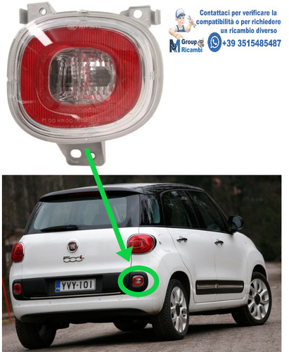 Fiat 500l fanale faretto - fanale,