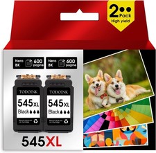 Cartucce 545XL per Canon Pixma TS3350 MG2550s TS3150 TR4550 MG3050 Nero 2pz