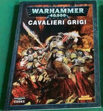 Warhammer 40k 5 edition Codex Space Marine Cavalieri Grigi ITA Games Workshop GW