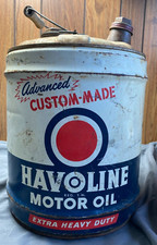 Olio motore Havoline vintage