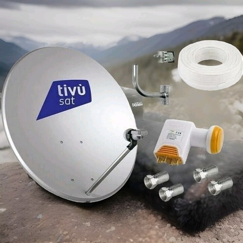 Kit satellite parabola 45cm - kit, satellite:parabola
