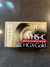 Maxell VHS-C Tape TC-30